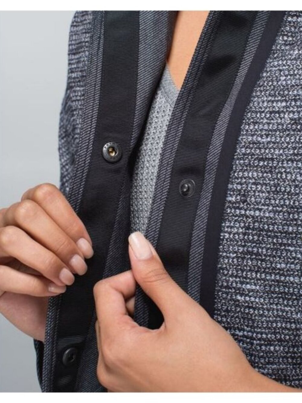 LULULEMON Cocoon Car Coat Size Small Black / Coco Pique Black - Picture 4 of 12